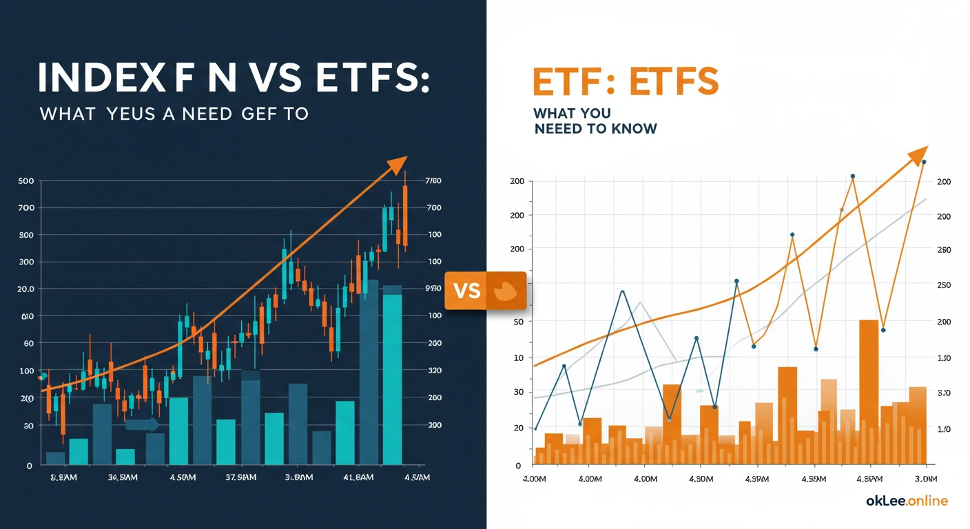 index funds, ETFs, investment comparison